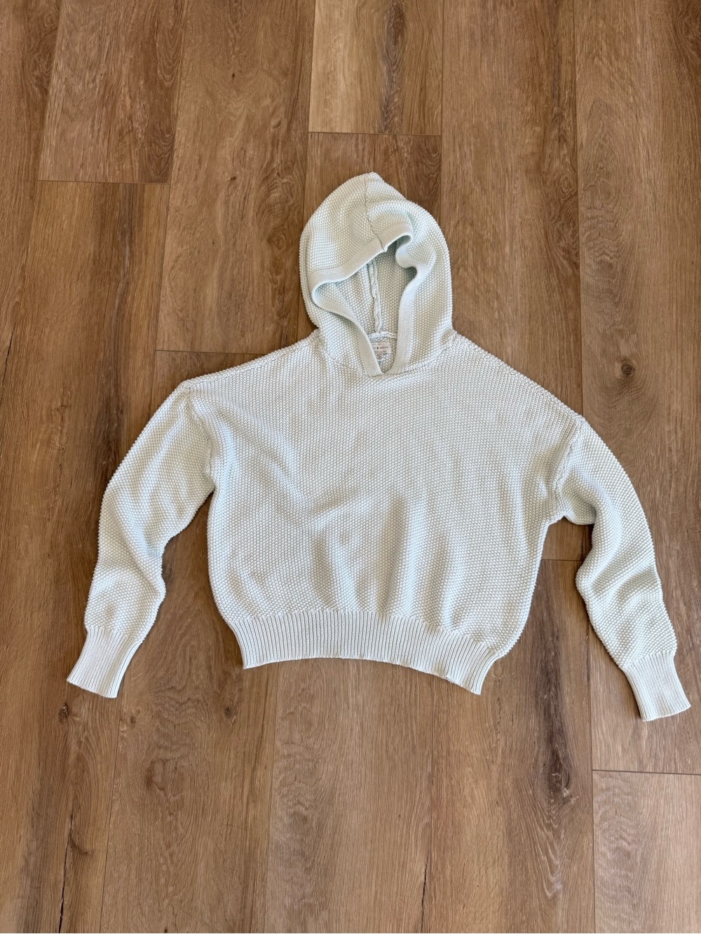 Hooded Knit Pullover
